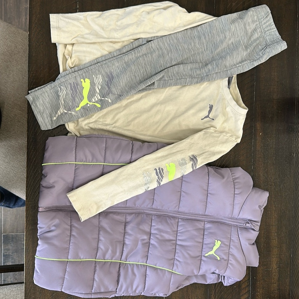 Girls Puma Outfit